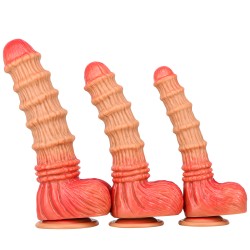 gradient silicone realistic cock