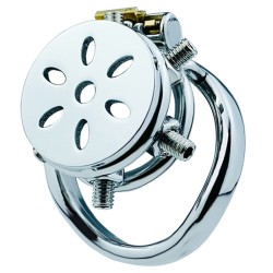 rivet screw cover chastity lock cage